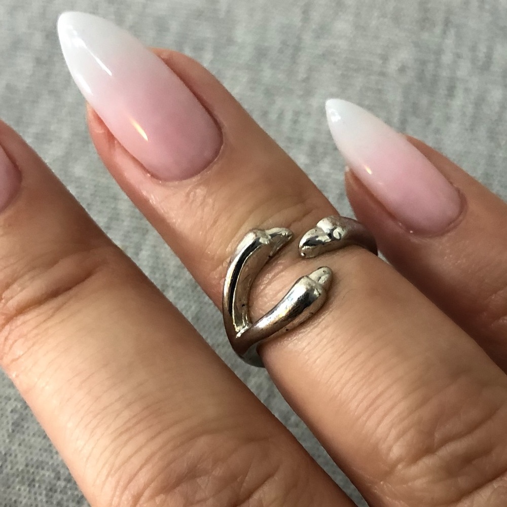 SILVER KNUCKLE RINGS - SET OF 2